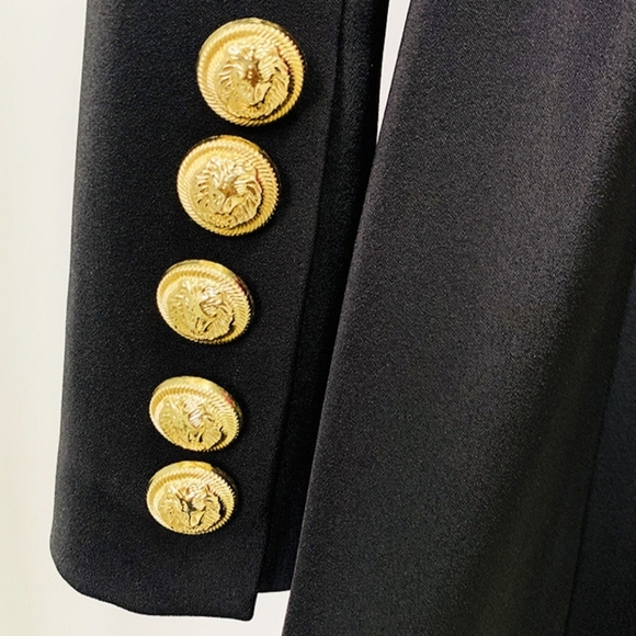 Balmain inspired long blazer/mini dress - Picture 5 of 7